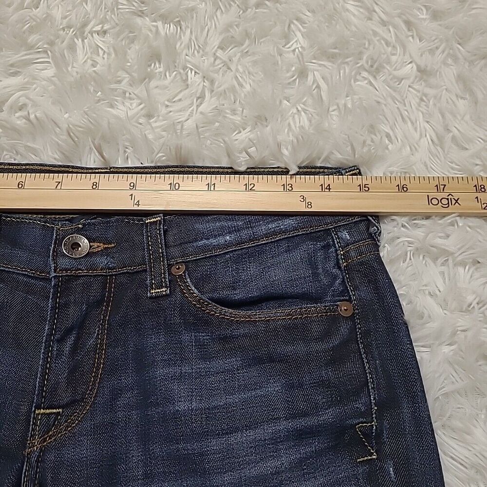 Lucky Brand Women's Zoe Skinny Jeans Size 6/28 Regular Dark Wash Low Rise - Picture 13 of 15